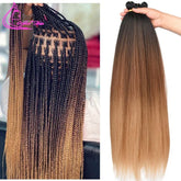 Refined Hair Ombre Straight Low Temperature Fiber for Styling - Himpall